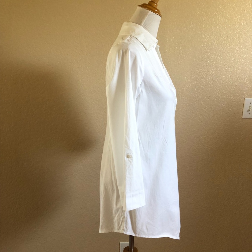 Soft Surroundings Wrap Button Down Collared Shirt… - image 4